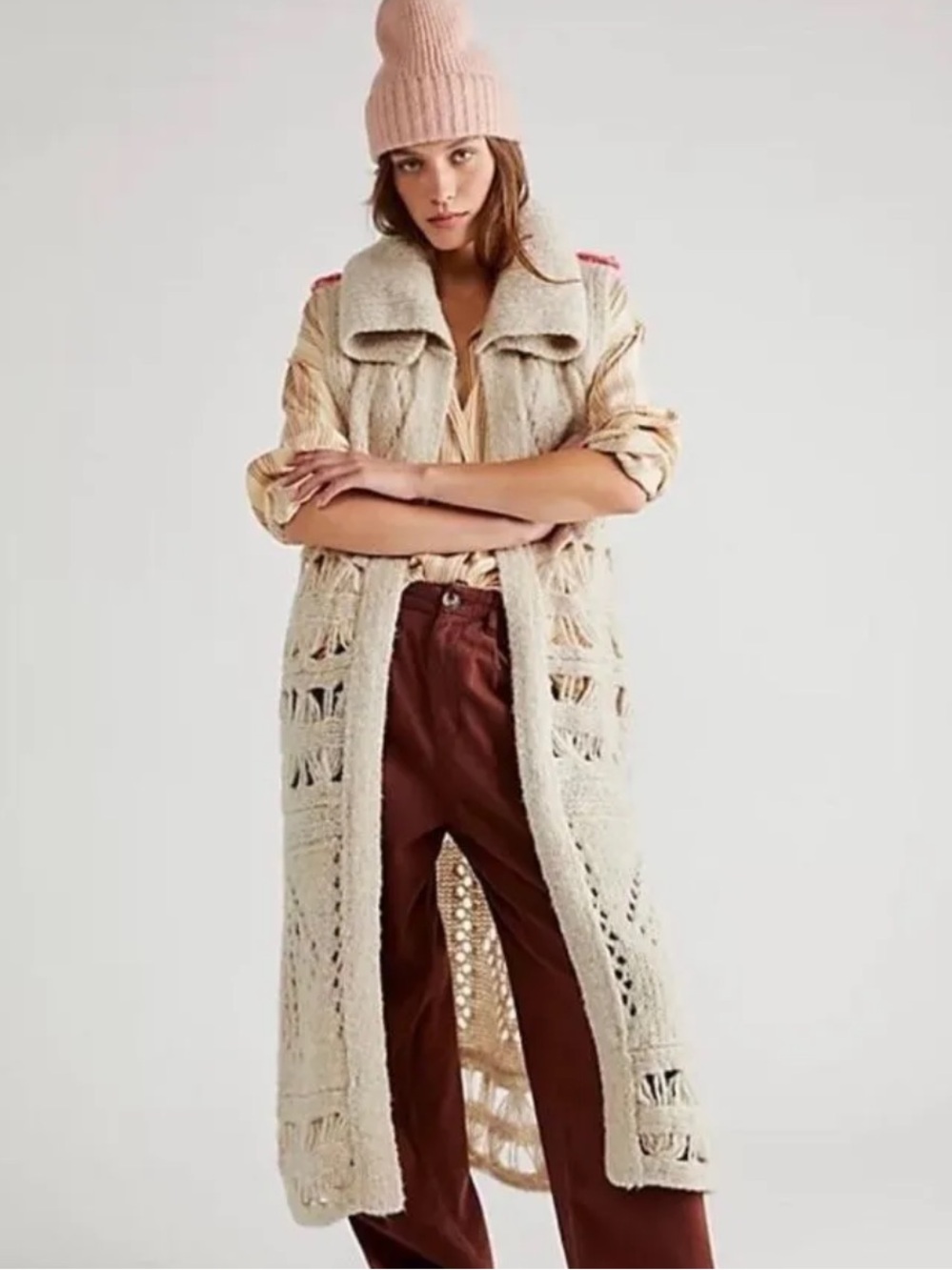 Free People Snowmad Maxi vest